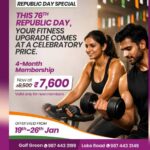republic day offer on gym membership