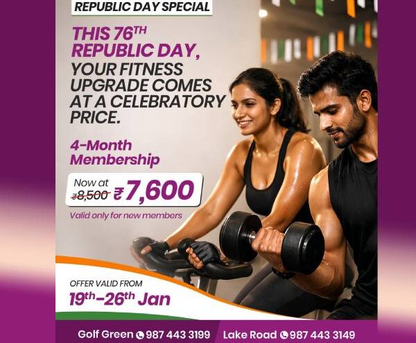 republic day offer on gym membership