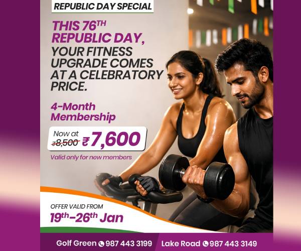 republic day offer on gym membership